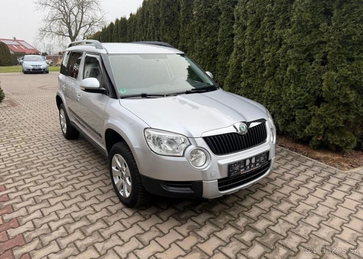 Škoda Yeti 1,2TSi prav.servis vyhř sedade benzín manuál