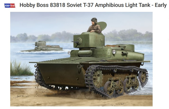 Predám model tanku T-37