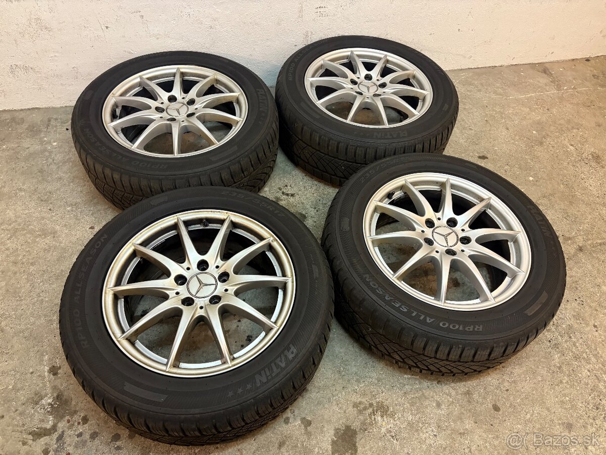Celoroční alu Mercedes R17 235/55r17