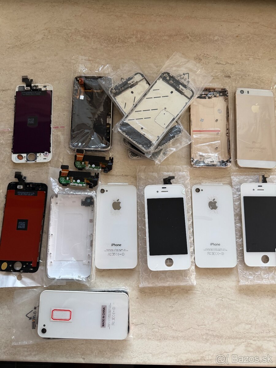 Iphone 4s/4 / 5 / 3g súčiastky