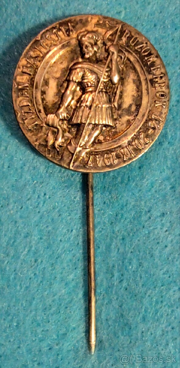 Starý hasičský odznak Ružomberok