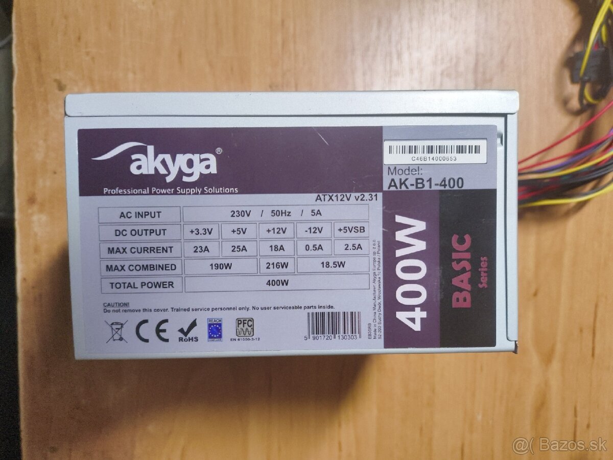 PC zdroj 400W