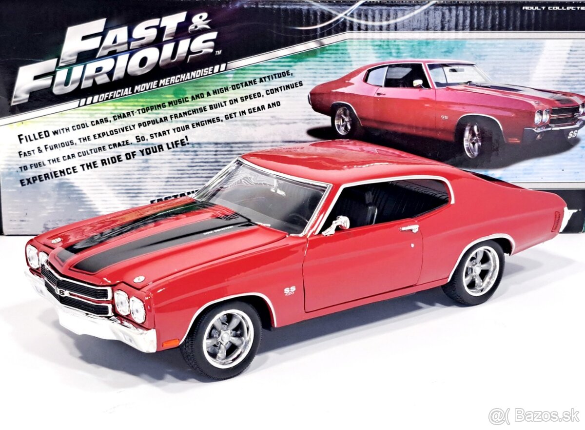 1:18 Greenlight Chevrolet Chevelle SS Fast and Furious