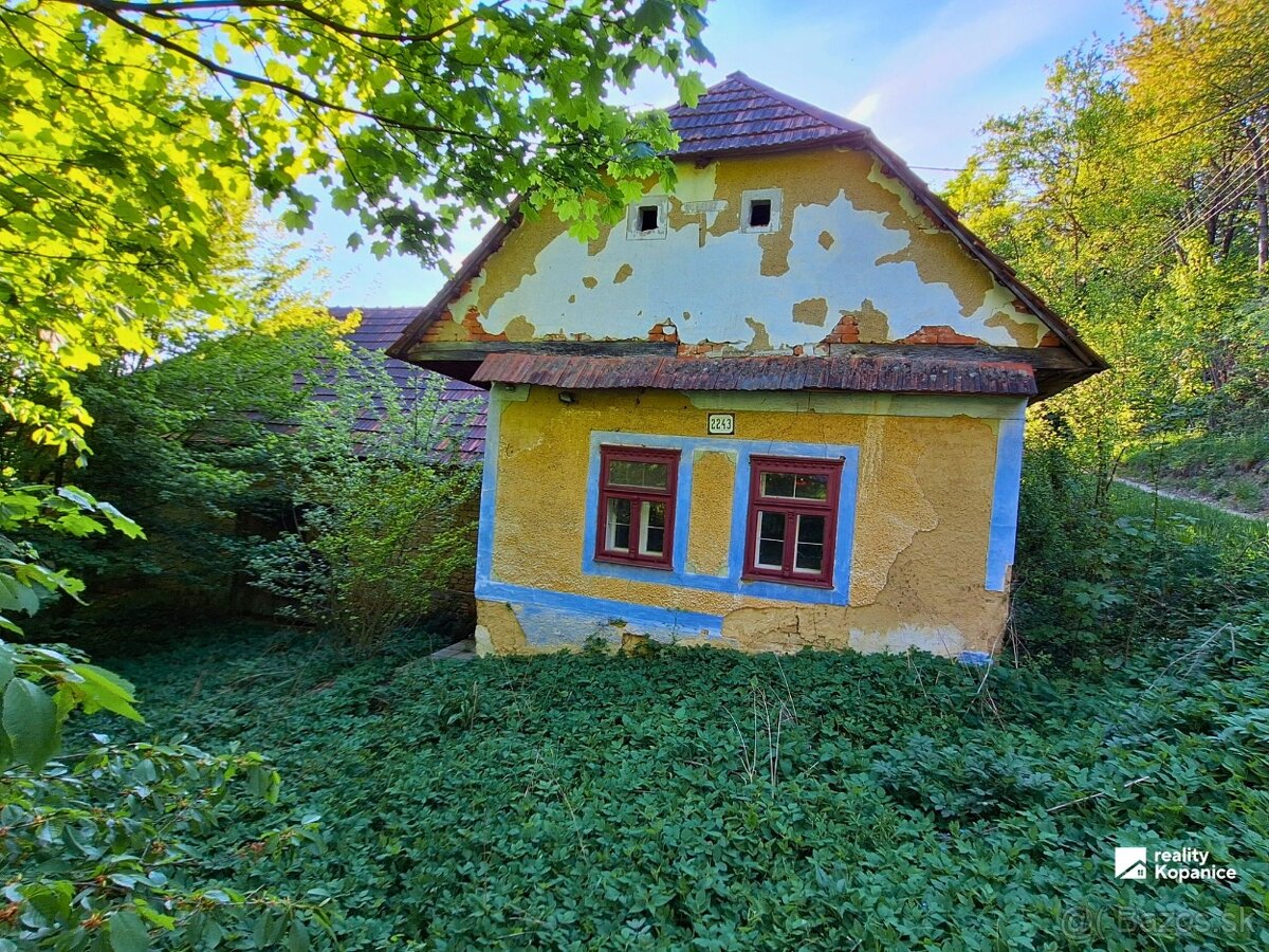 Predaj pôvodnej chalupy v Súši pri Starej Turej