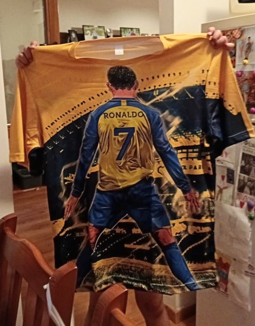 Ronaldo tricko