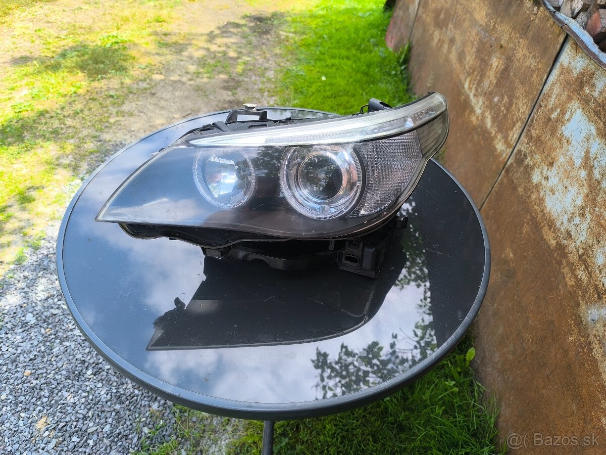 e60 ľavé predné svetlo bi-Xenon TYC pred.fl