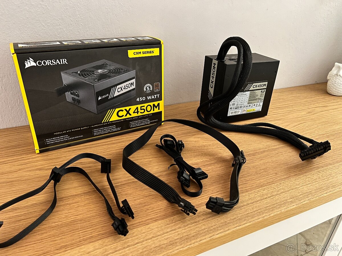 Zdroj Corsair CX450M modulárny