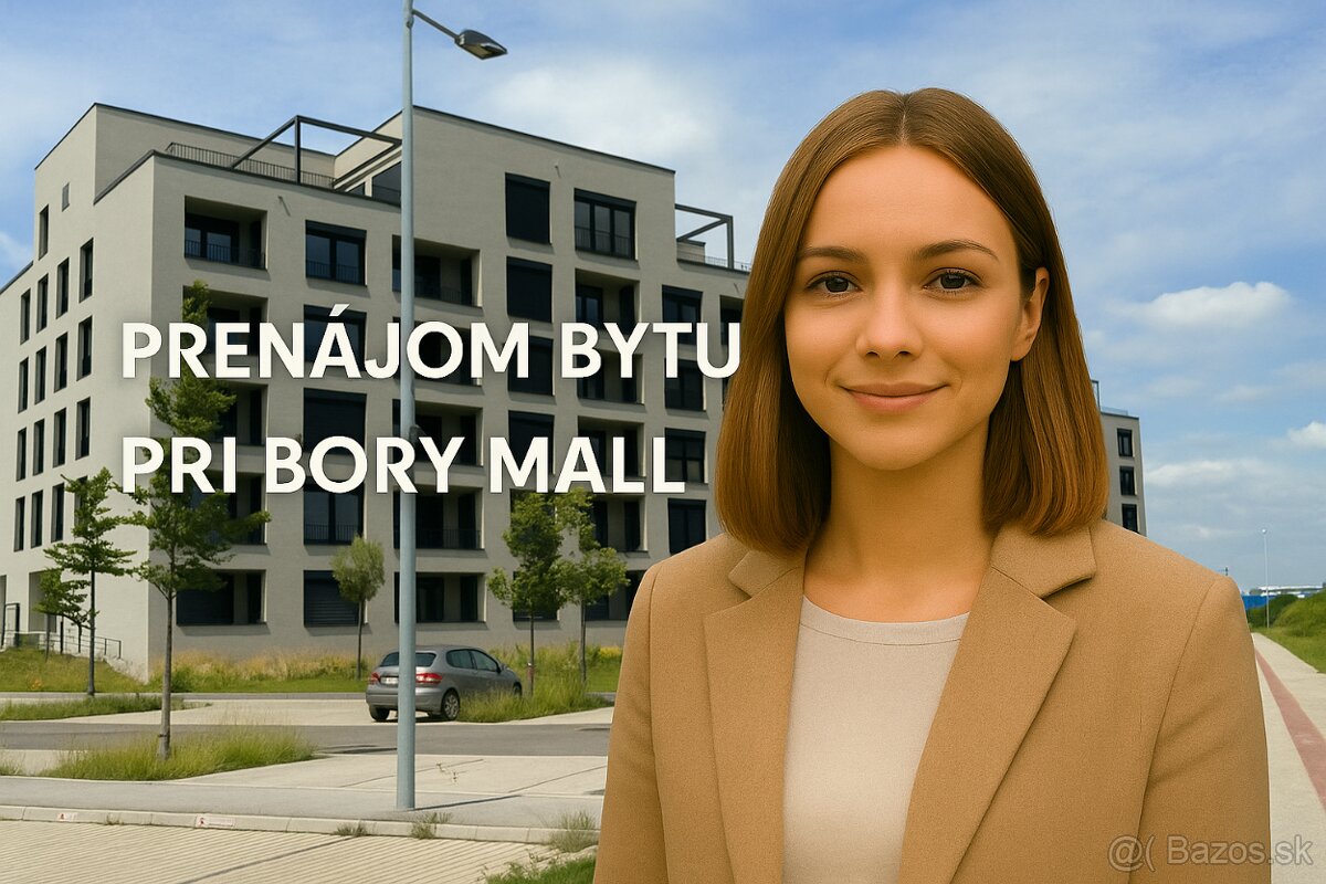 🏡 Bory Mall, NOVÝ 2i BYT s LOGGIOU, Parking, Klíma 🏡