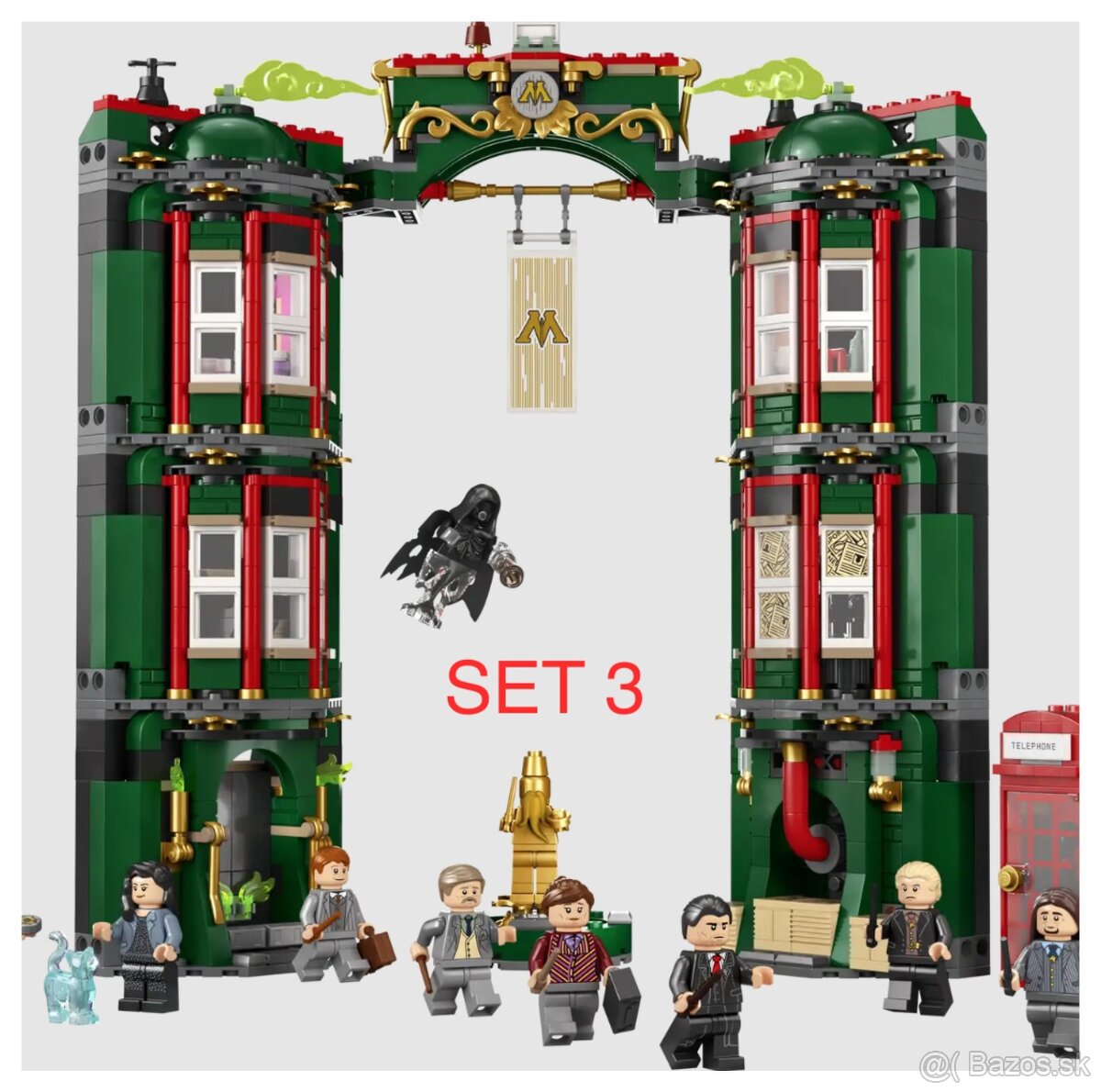 Harry Potter stavebnice 1 + figúrky - typ lego - nové