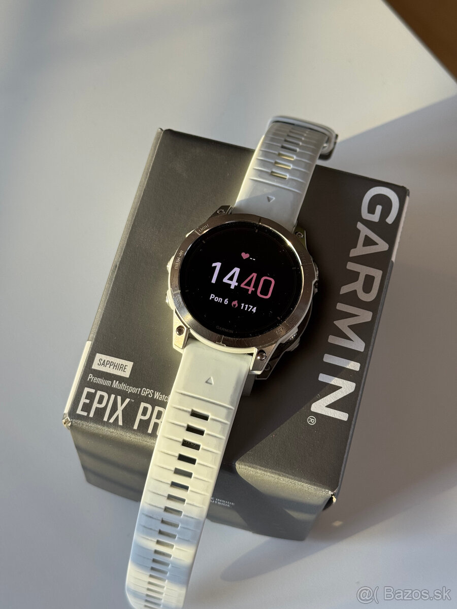 Predám Garmin Epix Pro (Gen2) - 47 mm Sapphire Titanium