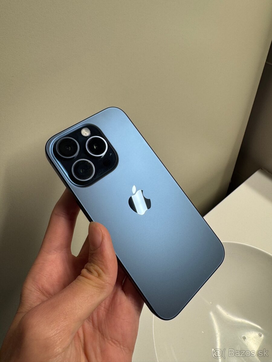 iPhone 15 PRO 256GB BLUE TITANIUM