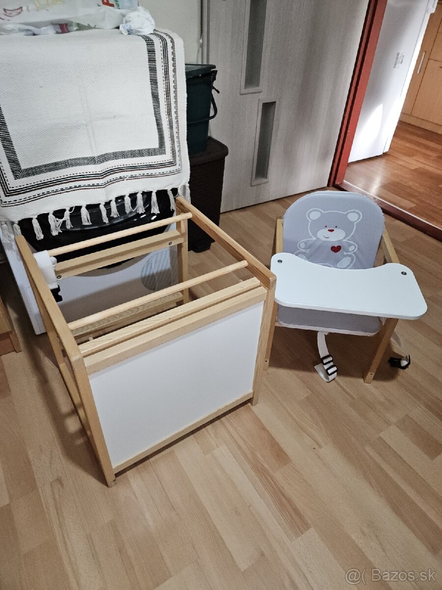 Detská jedálenská stolička