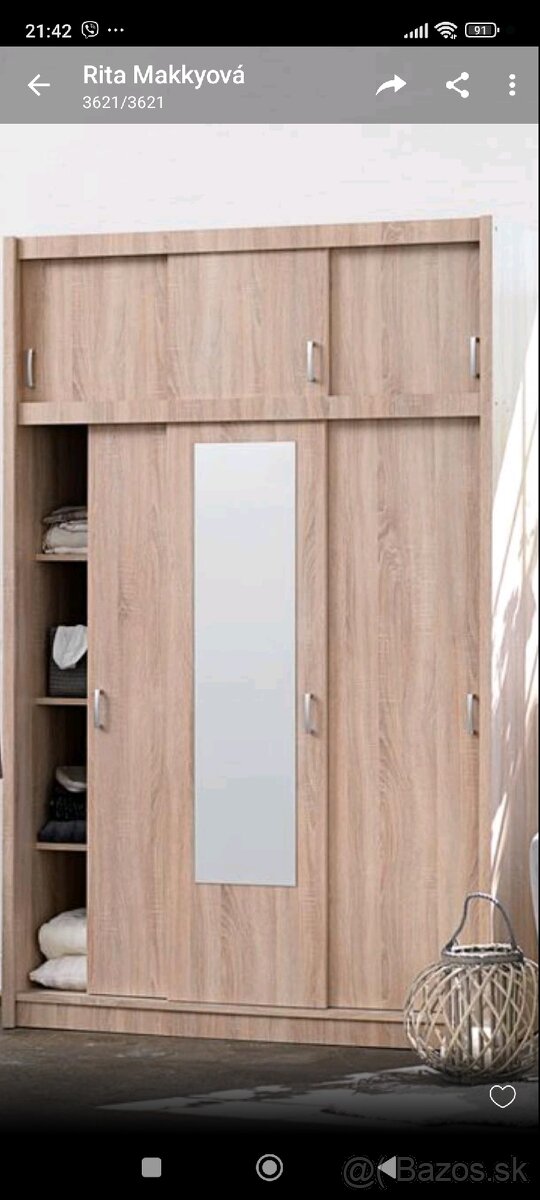 Šatnìková skriňa