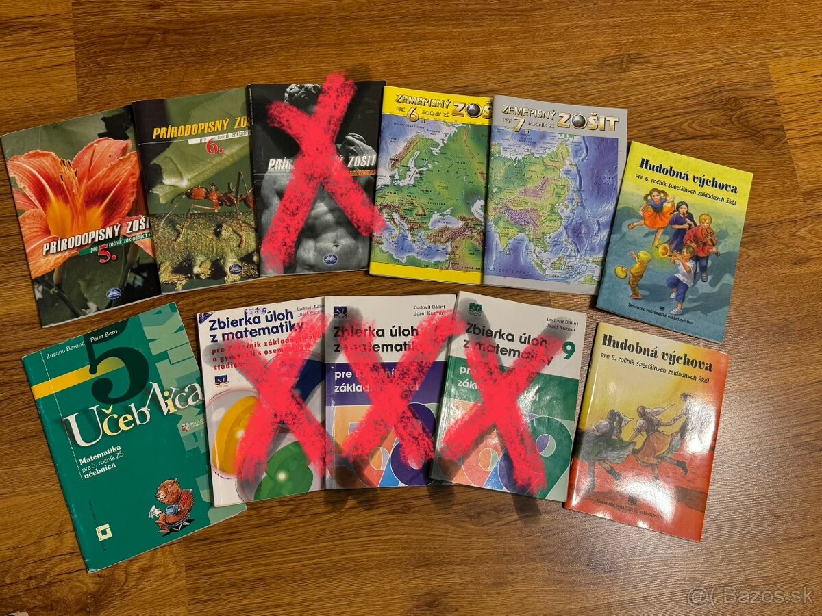 Pracovné zošity pre ZŠ / zbierky úloh