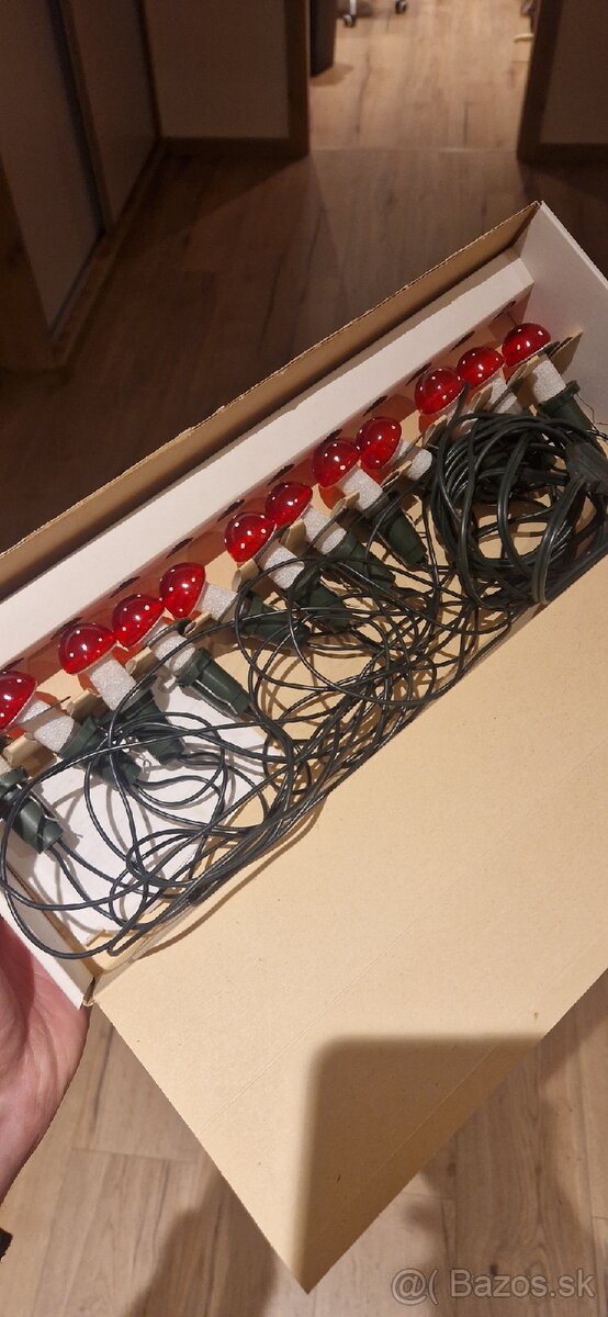 Vianočne svetielka, svetlušky sviečky Zlatokov a Heliland