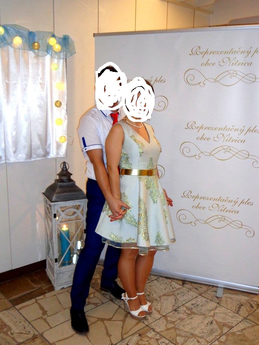 Spoločenské šaty Midi