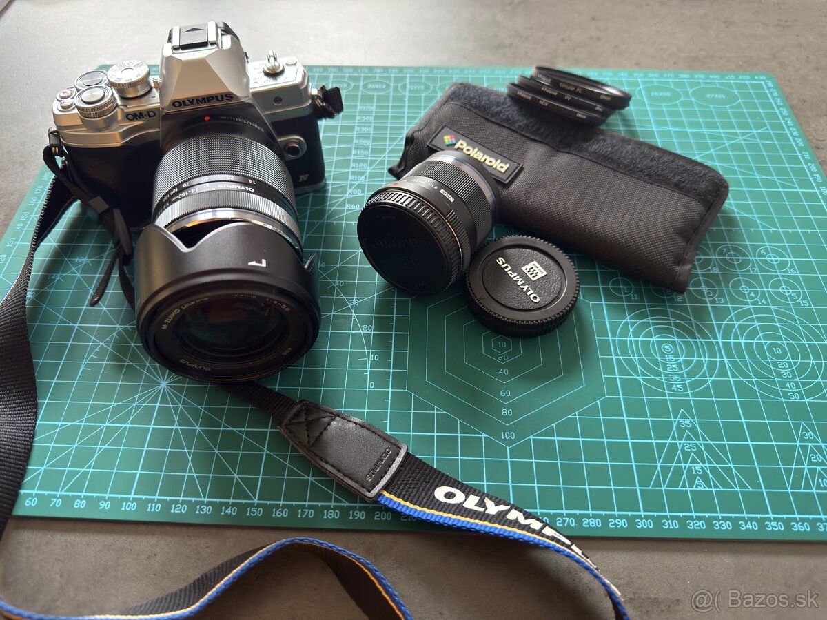 Olympus OM-D E-M10 Mark IV + objektívy