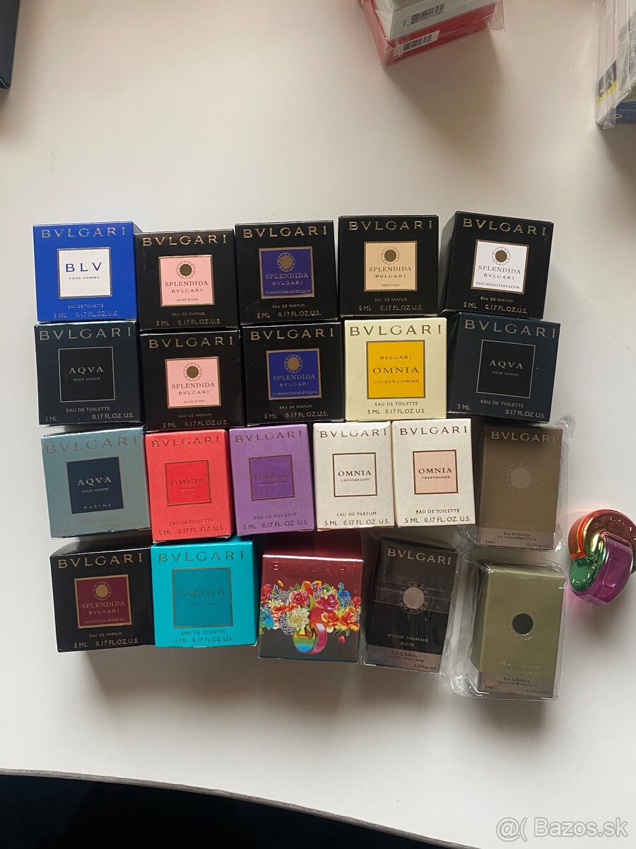 Mini parfumy Bvlgari