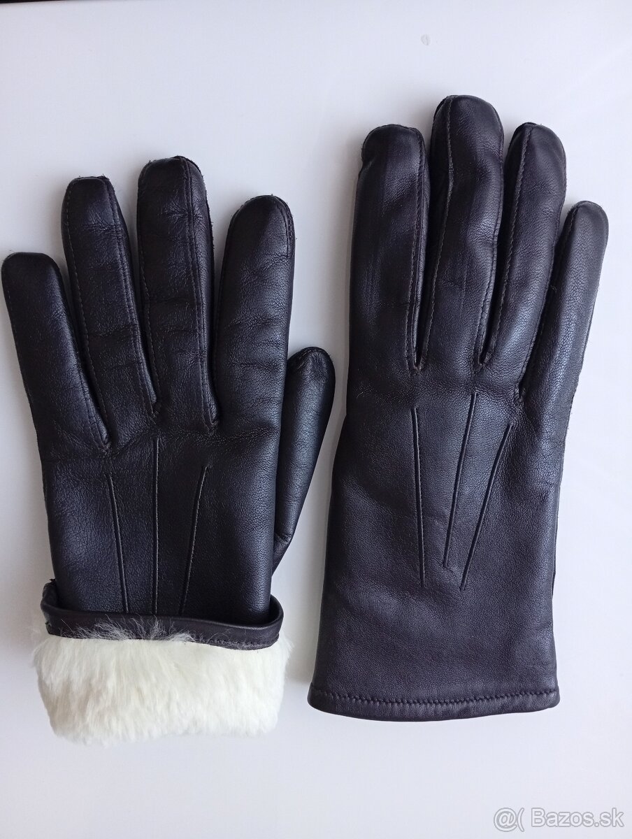 Dámske kožené rukavice