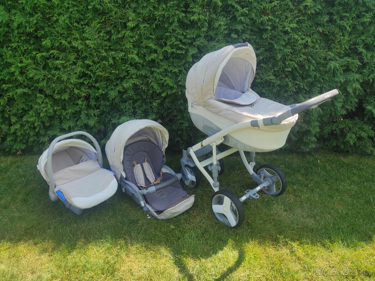 Detský kočík 3v1