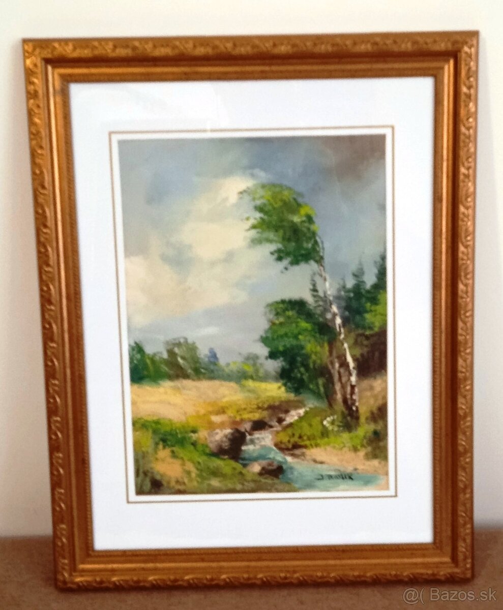 Július Bartek - olej