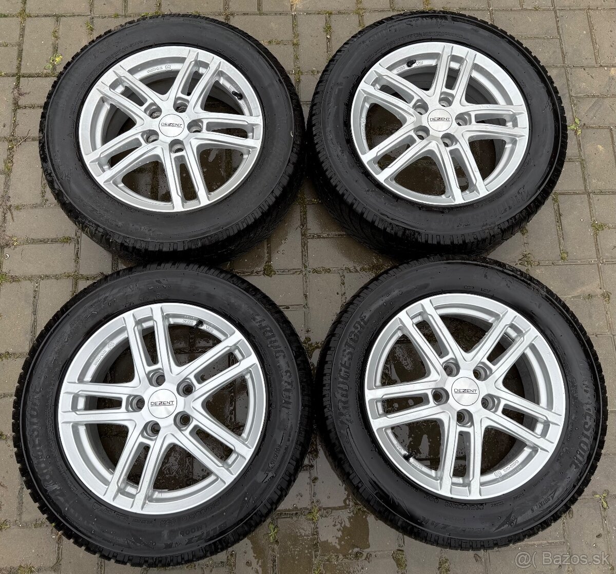 Alu Dezent zimná sada 5x112 Bridgestone 215/60 R16 99 H