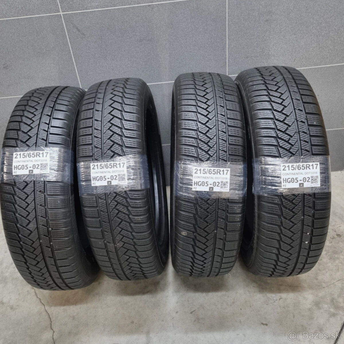 Zimné pneumatiky 215/65 R17 CONTINENTAL