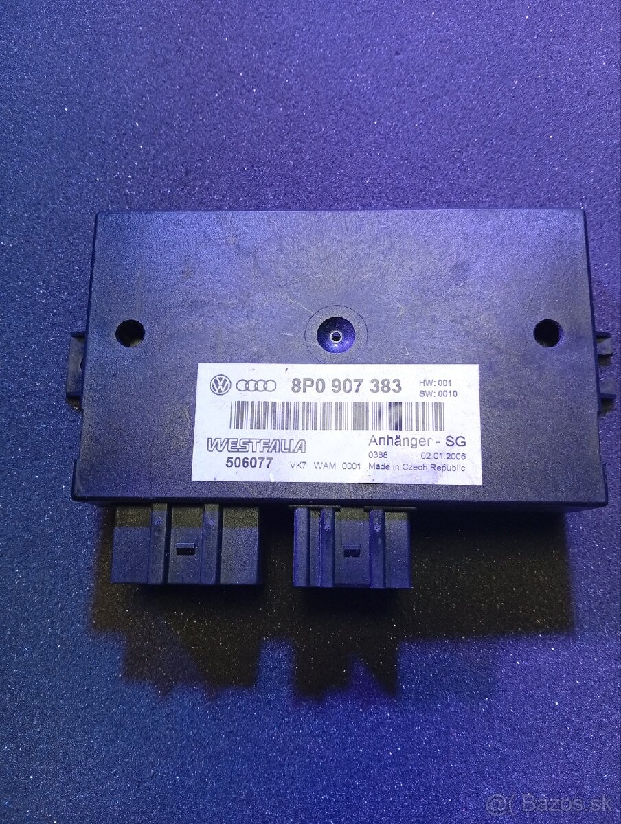 Riadiaca jednotka ťažného zariadenia.