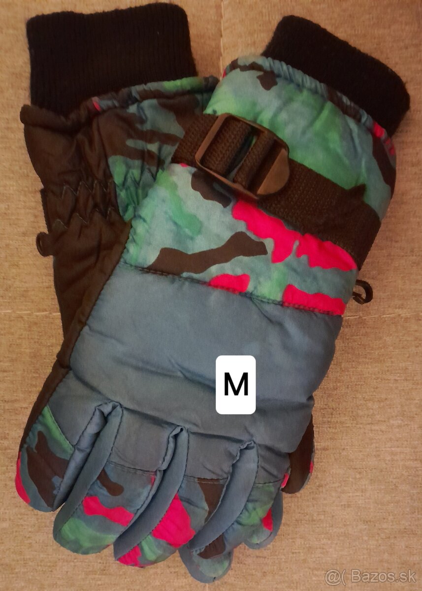 Lyžiarske rukavice ,aj iné