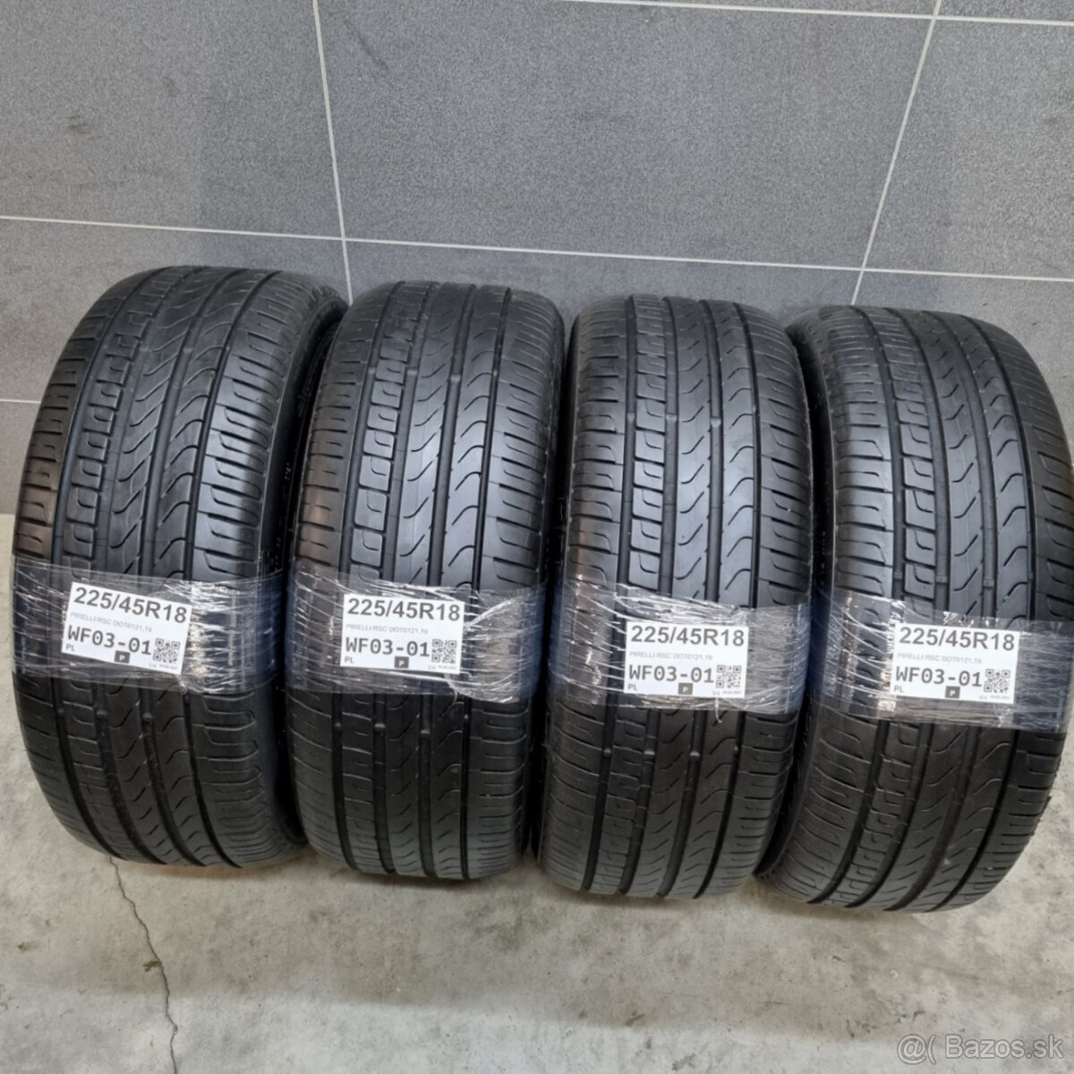 Letné pneumatiky 225/45 R18 PIRELLI RSC