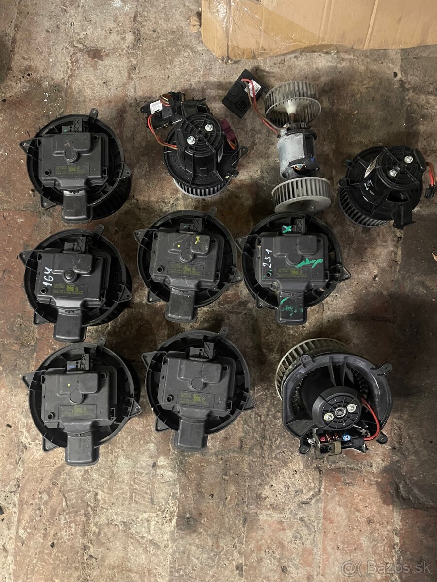 Mercedes w164 w251 w204 w212 w221 ventilator kurenia Ml GL