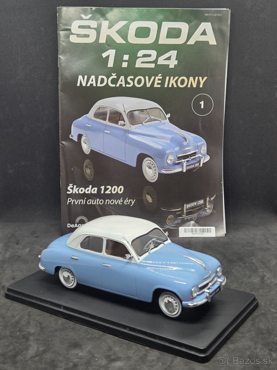 Škoda 1200 1:24 od Deagostini