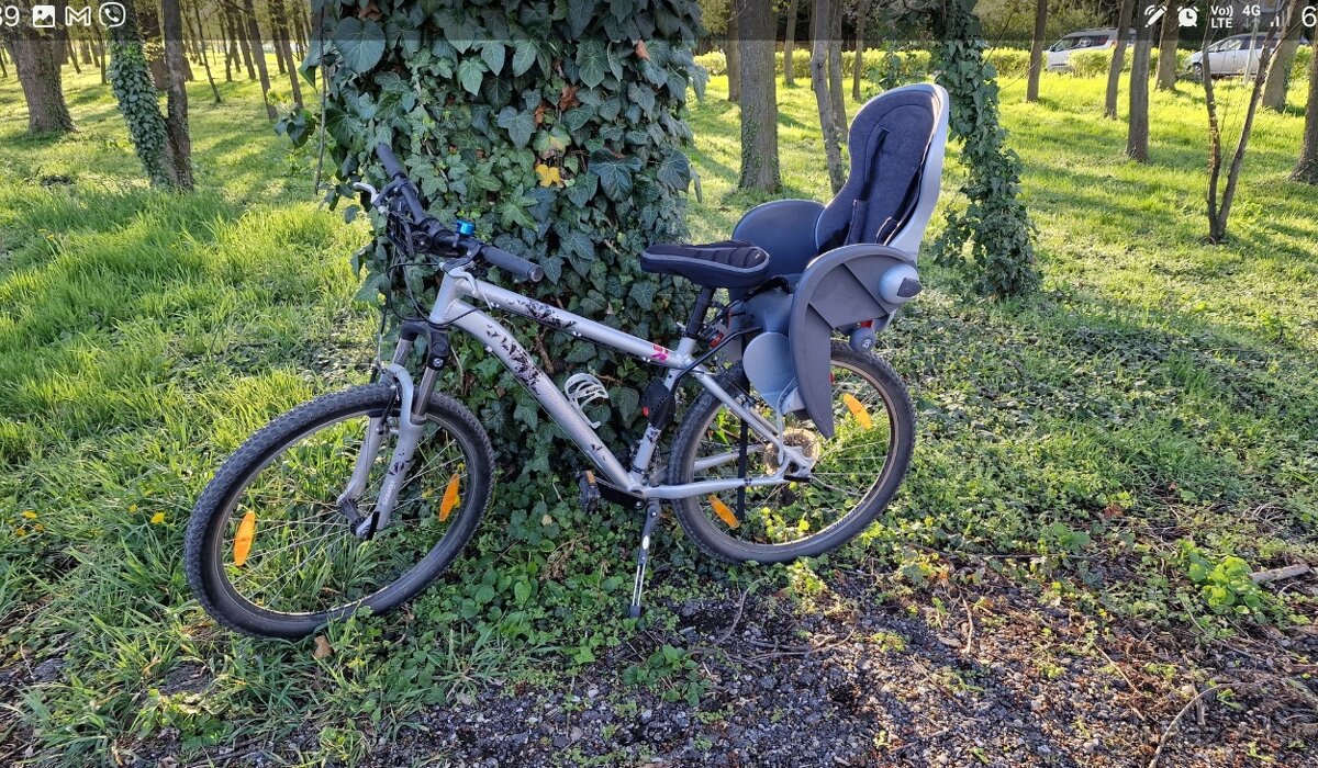 Kvalitna nastaviteľná sedačka na bicykel