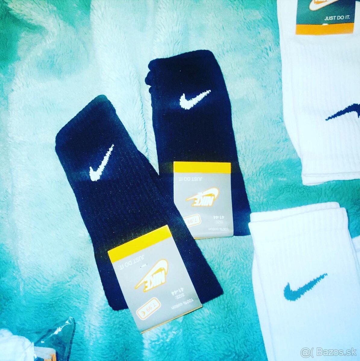 Nike ponožky nové velkost 36-40 čierne