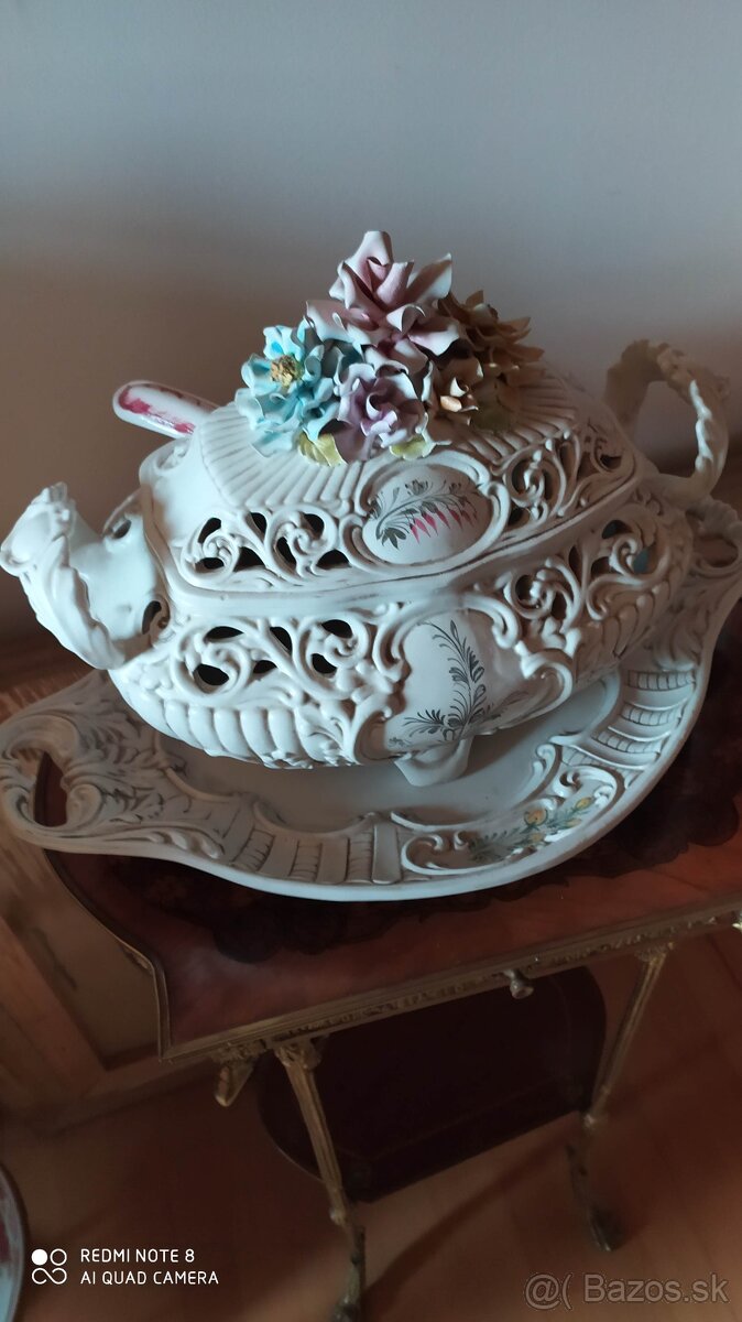 Zámocká porcelánová misa