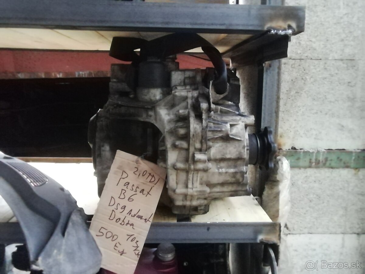 6 stupňová dsg automat 2,0 tdi volkswagen passat b6