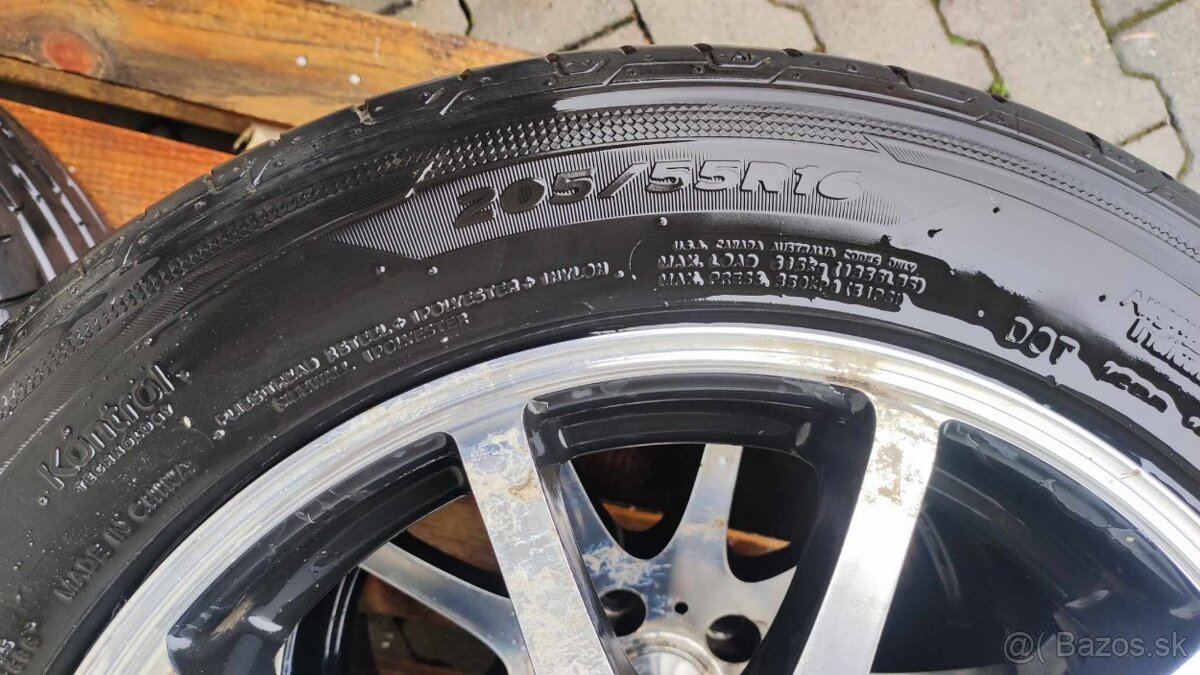 Hankook Ventus prime 3 205/55/16 + disky DEZENT