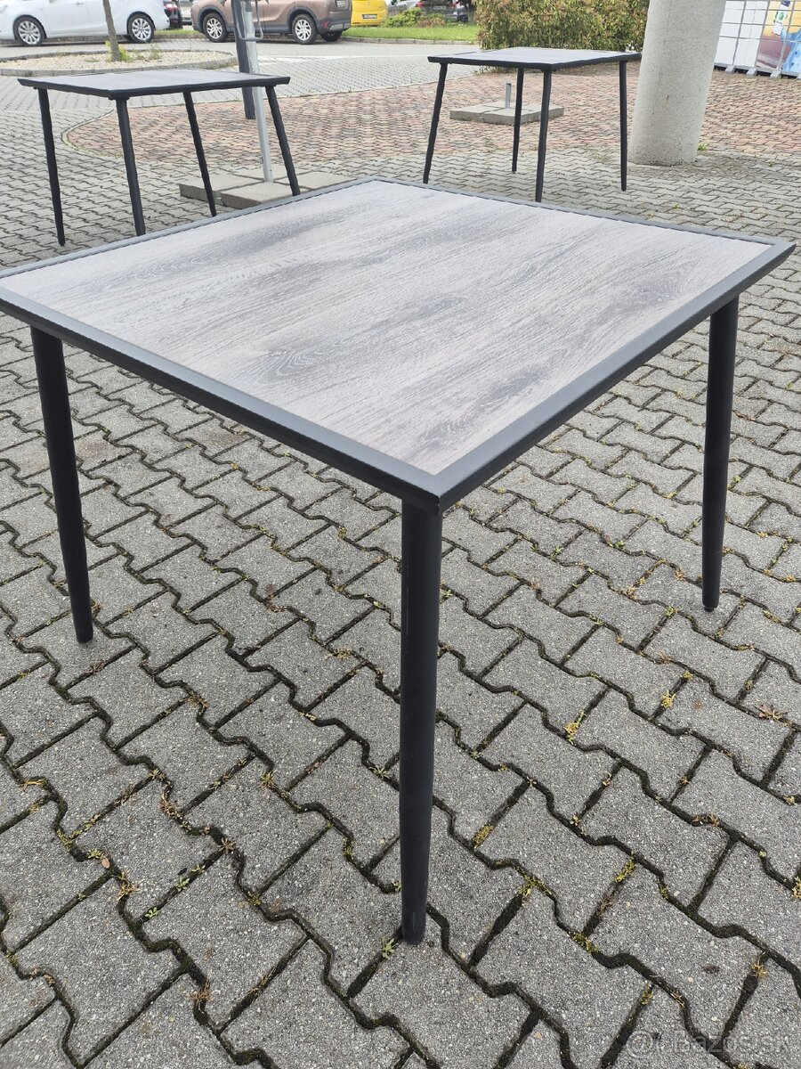 Terasové stoly 90x90 10ks