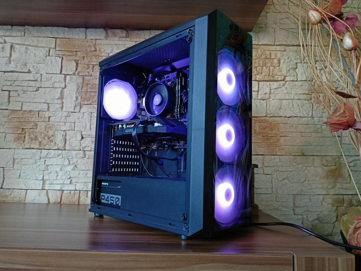 🚀 HERNÉ PC RYZEN 5 4500, 16GB RAM, GTX 1660 SUPER, SSD 🚀