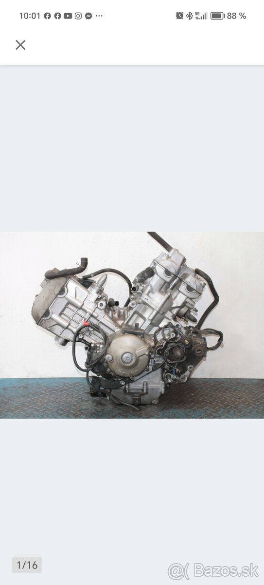 Motor Honda VTR 1000
