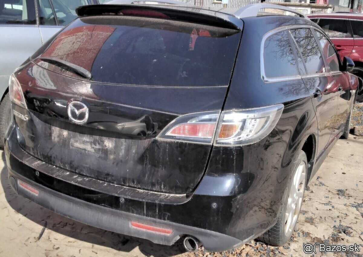Mazda 6 2.2 D 2011 predám TRYSKY R2AA13H50, PREVODOVKA 6 rýc