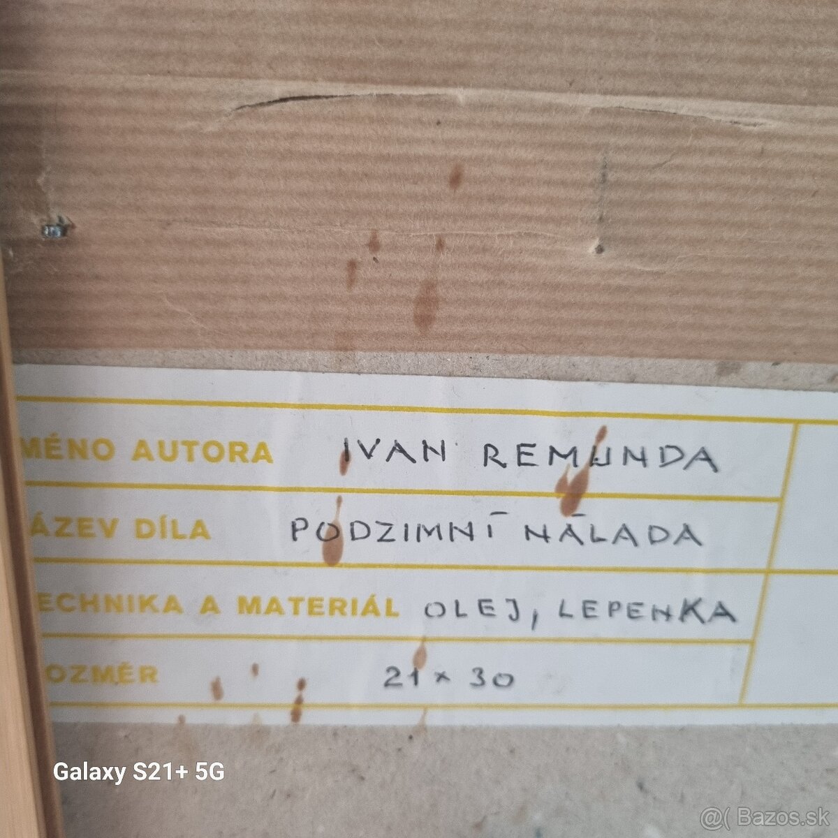 Ptedam obraz od Ivana Remundu