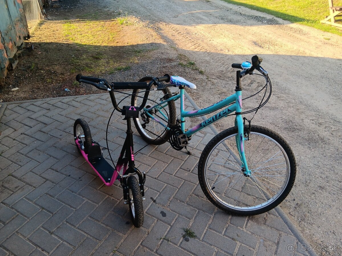 Predám Detský Bycykel Aj Kolobezka