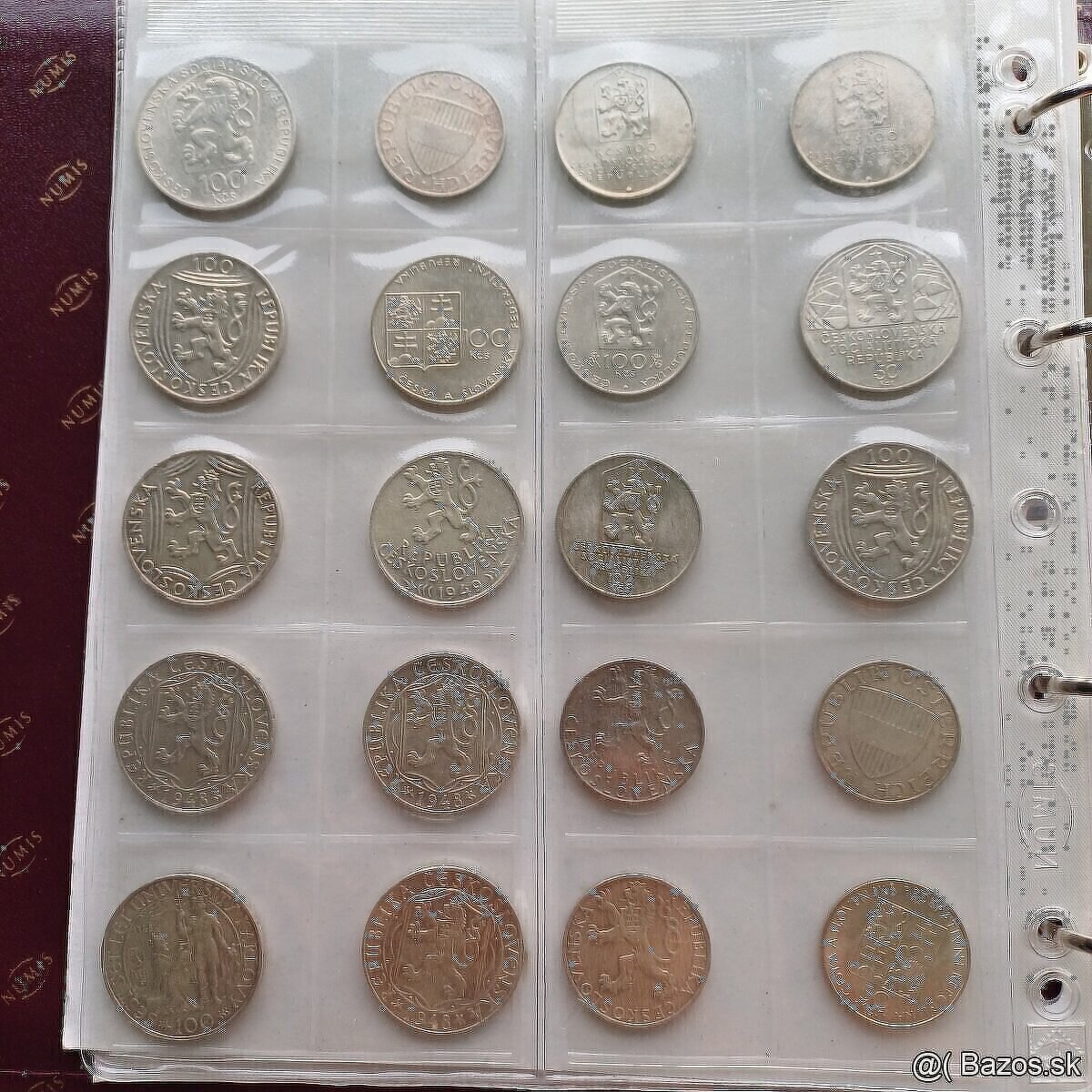 20ks strieborných minci za 190eur