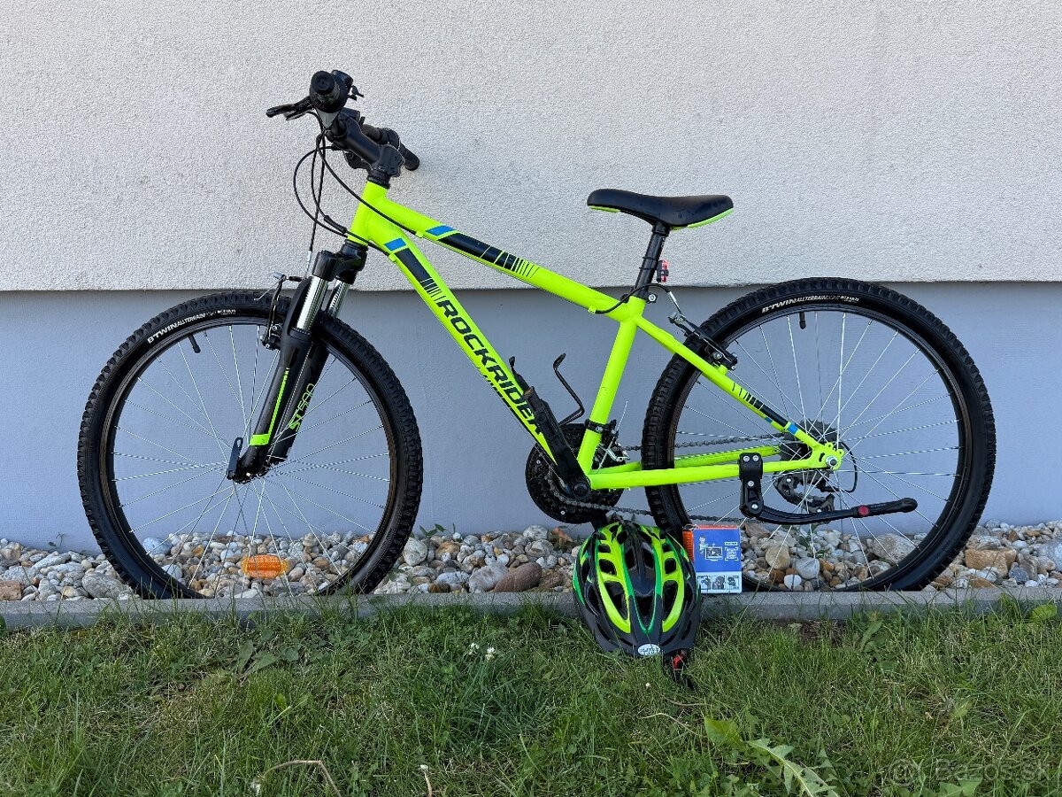 Rockrider ST 500 – 24”, prilba + výbava v cene