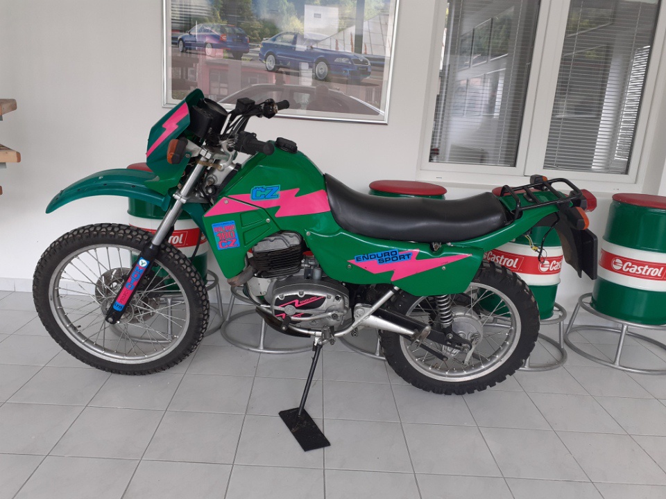 Predám ČZ180 Roland enduro,r.v.1994
