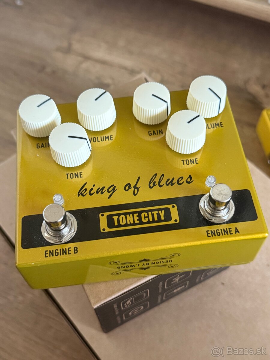 Predám gitarový pedál King of blues Tone City