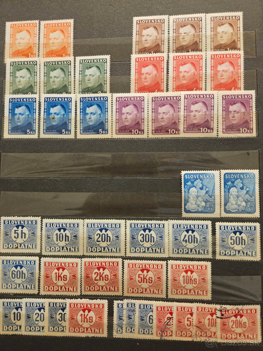 album pošt. známok Slovenského štátu