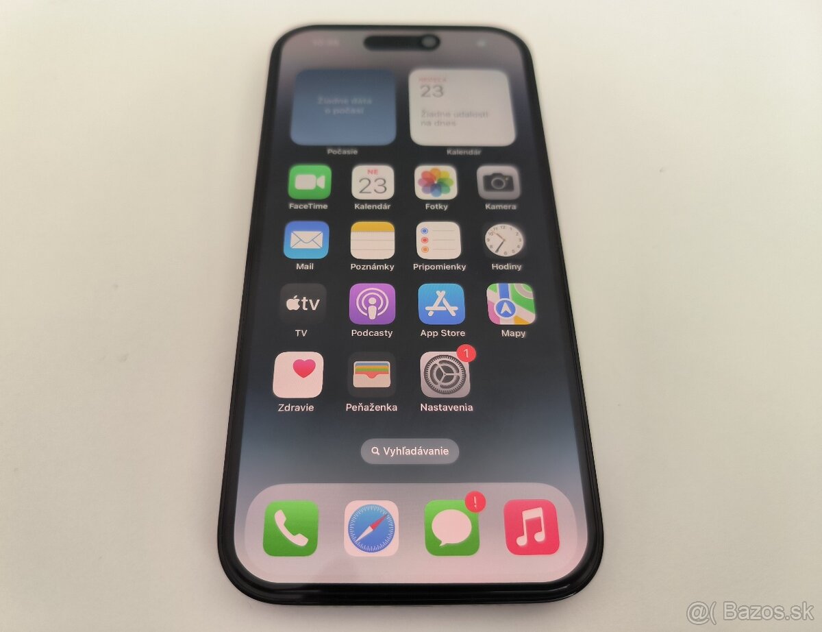 apple iphone 14 PRO 128gb Space Black / Batéria 100%