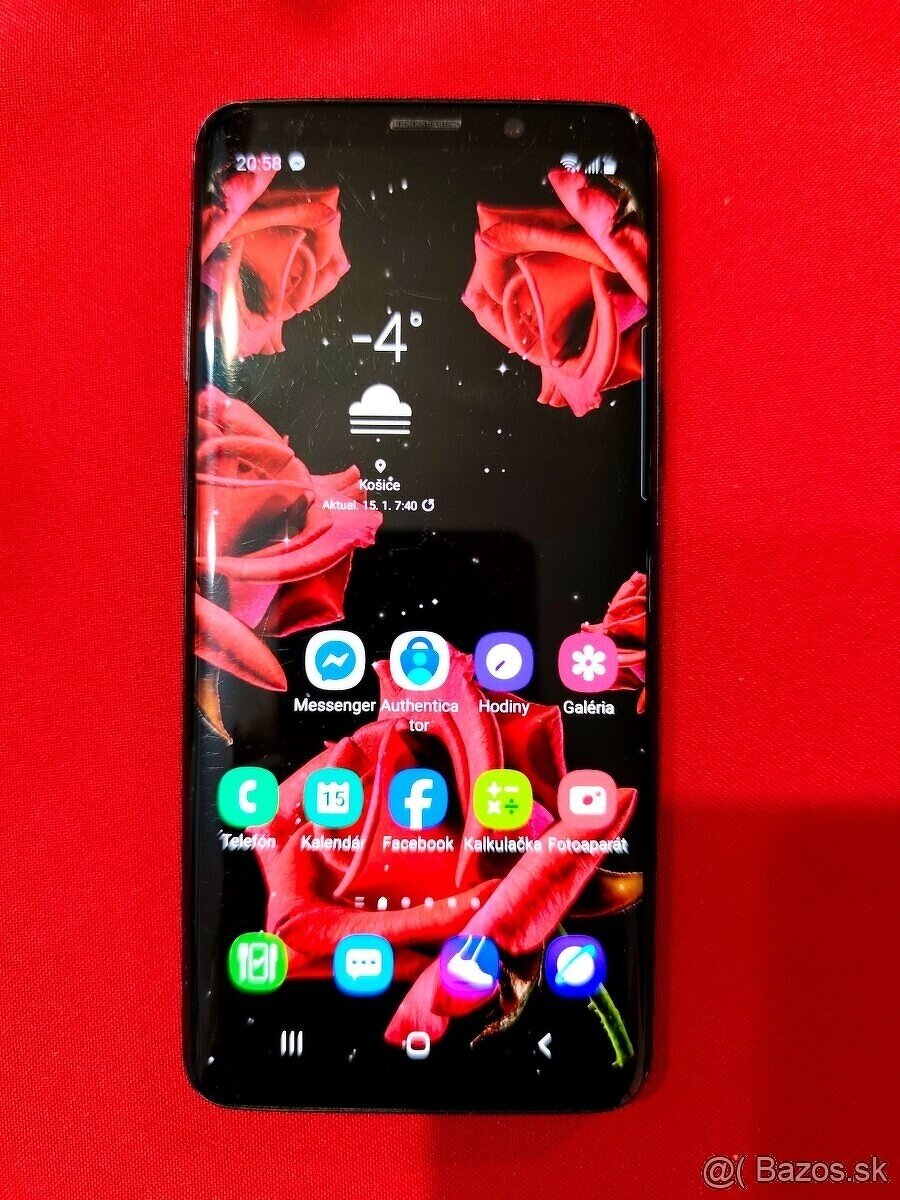 Samsung S9 duos sim.